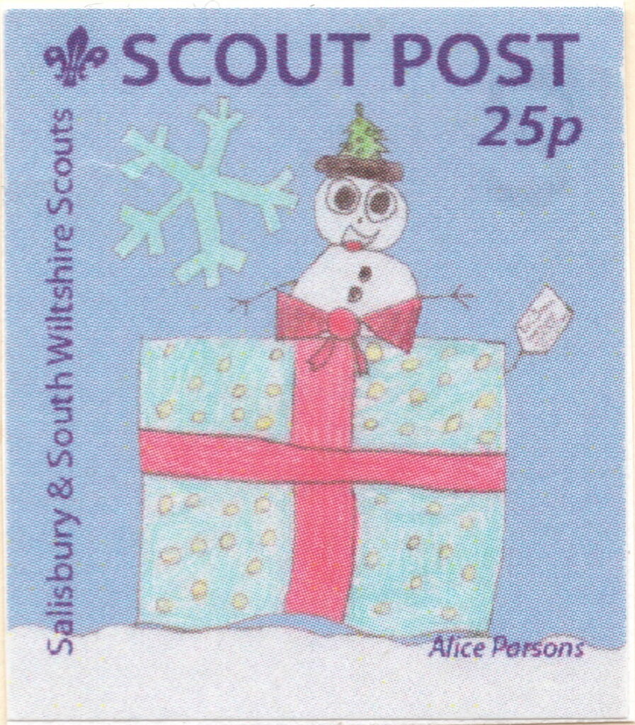Snowman and Present