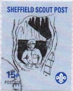 Scout caving