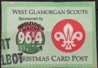 Scout Badge and Swansea Sound advert