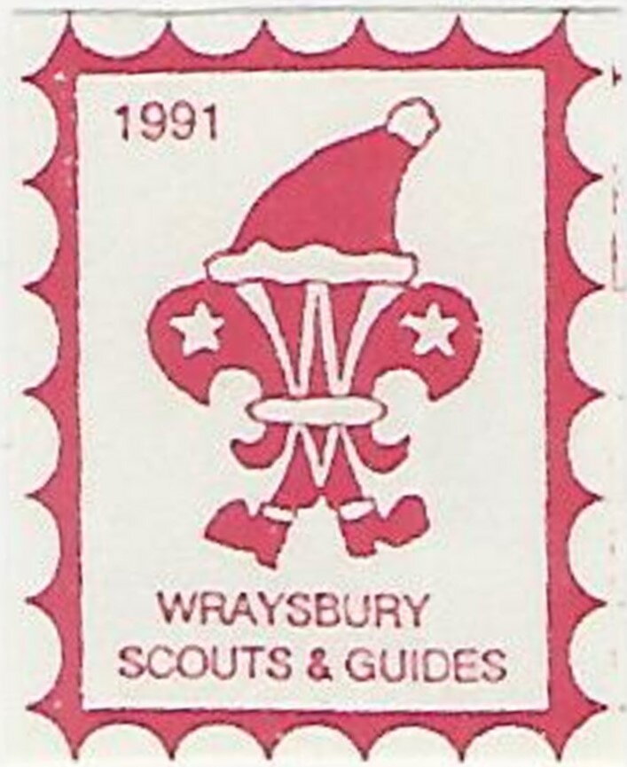 Scout Emblem as Santa