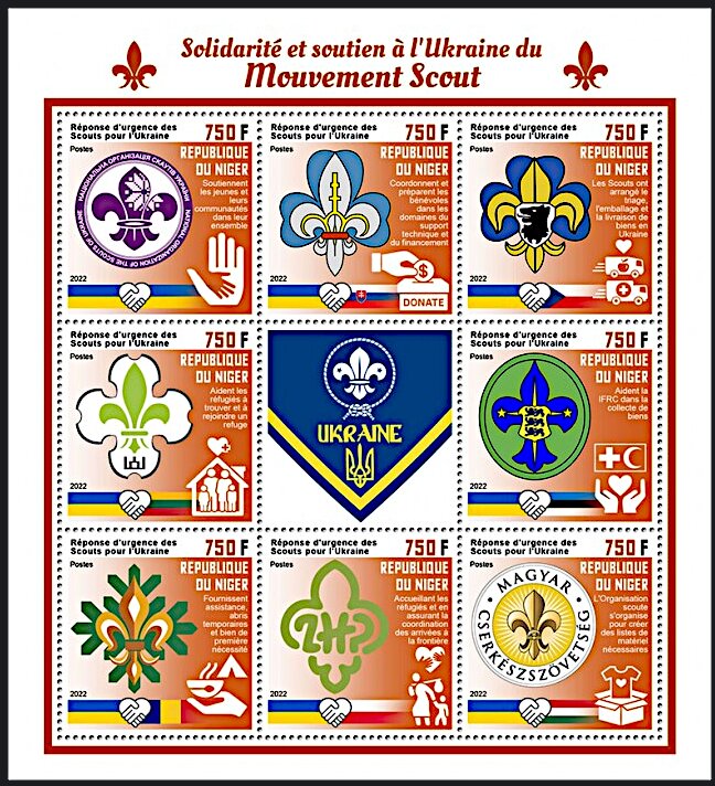 Solidarity and support to Ukraine from the Scout Movement