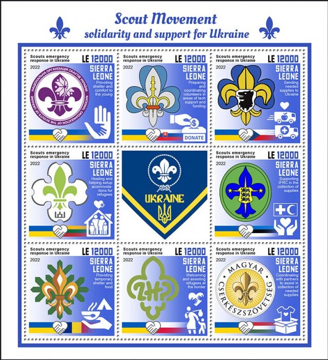 Scout Movement Solidarity and Support for Ukraine