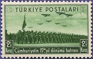 2½ k — Army Parade (Scott TR 805 / Michel TR 1029)