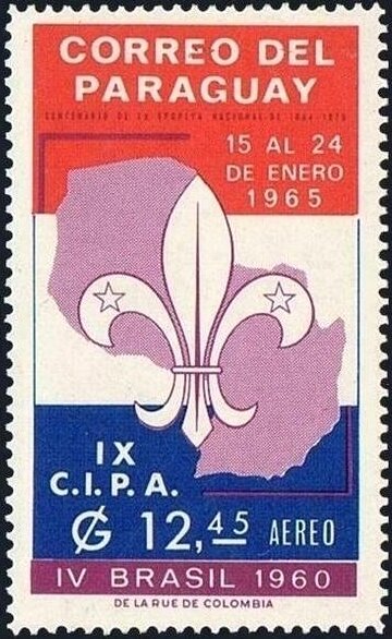 Emblem — IV Brazil 1960 (airmail)