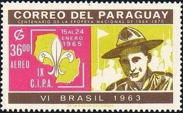 Scout — VI Brazil 1963 (airmail)