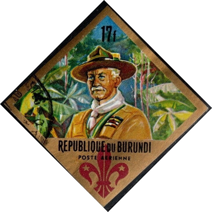 Lord Baden-Powell, imperforate