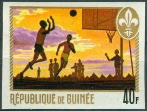 Basketball, imperforate