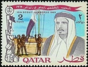 Sheikh Ahmad and the flag