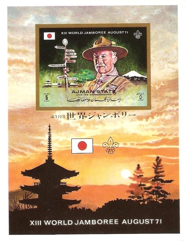 Robert Baden-Powell — souvenir sheet