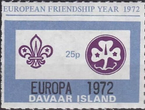 Scout and Guide emblems, EUROPA 1972