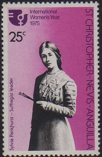 25 c Sylvia Pankhurst — International Women's Year