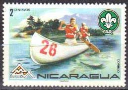 Two-man canoe