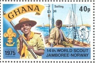Sailing — 40 p, from the souvenir sheet