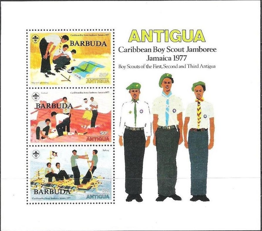 Souvenir sheet — BARBUDA