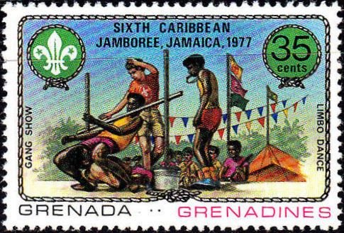 Gang show — limbo dance