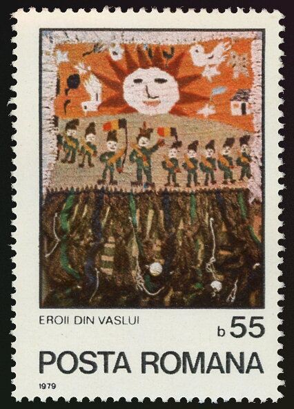 55 b — EROII DIN VASLUI (Scott RO 2816 / Michel RO 3573)