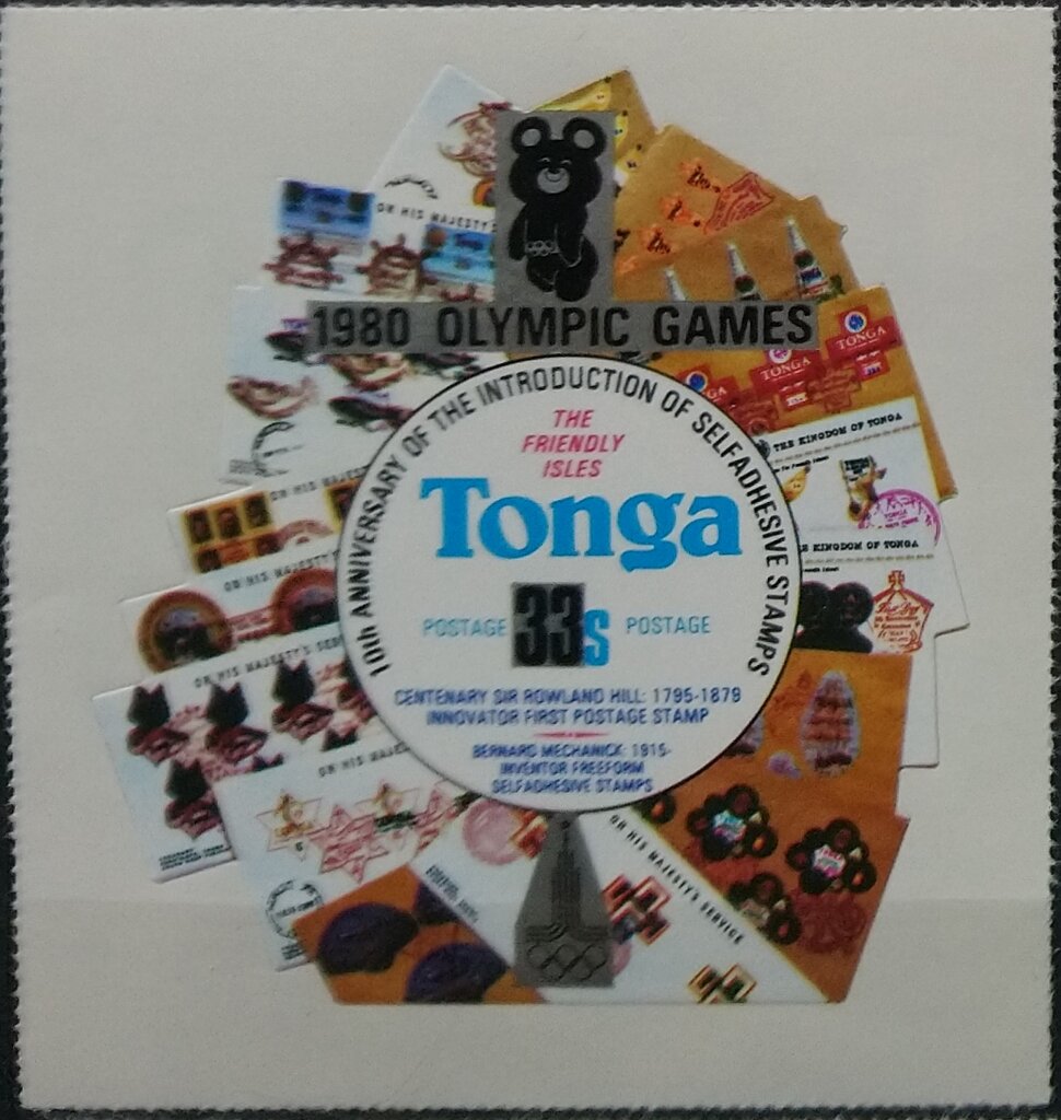 Postage collage