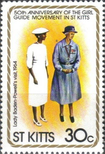 Lady Baden-Powell's visit, 1964