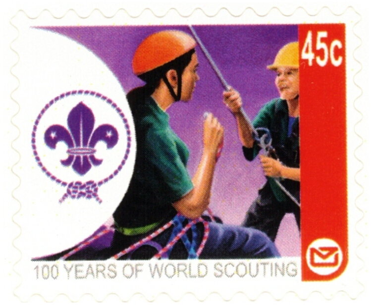 100 Years of World Scouting - Rope Climbing