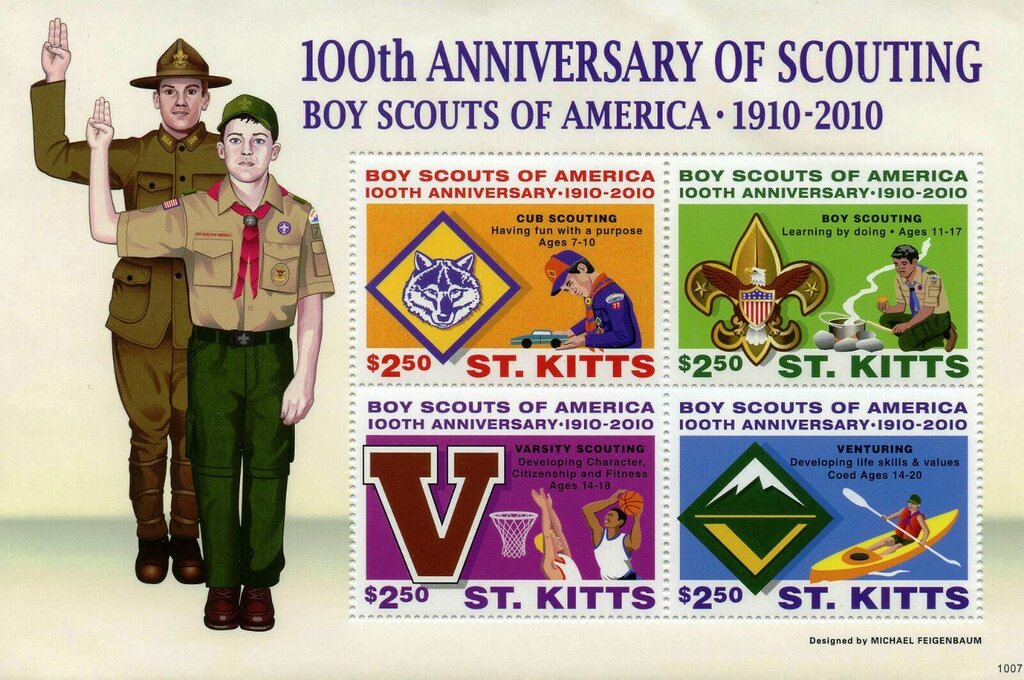Scouts in America, Cent.