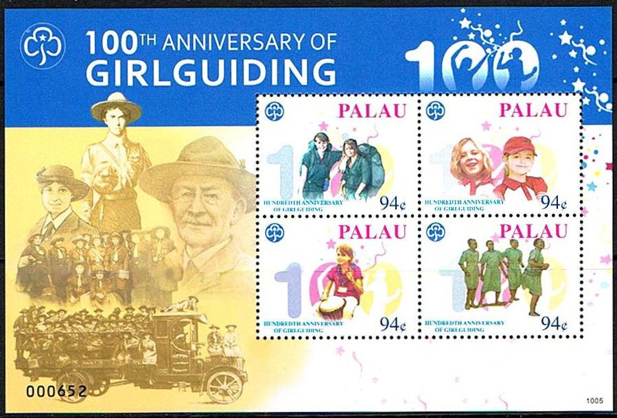 100th anniversary of Girl Guiding