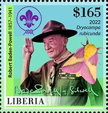 Robert Baden-Powell 1857–1941, Dryocampa rubicunda